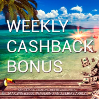 20% cashback bonus w kasynie Caribic