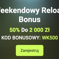 50% Do 2 000 zł w weekendowy reload bonus w Winawin