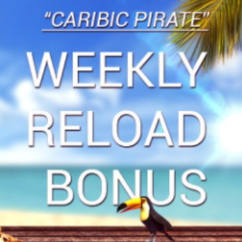 Caribic Casino - £5 w cotygodniowym reload bonusie