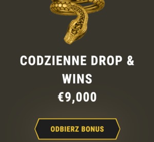 Codzienne drop and wins w Casinoly