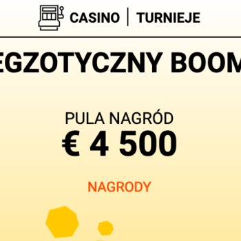 Exotic boom turniej z pulą  4 500€ w Spinamba