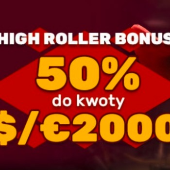 High Roller Bonus do 2000 euro w kasynie Playamo