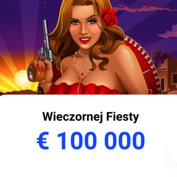 Loteria Wieczorna Fiesta z pulą nagród 100 000€ w Slottica