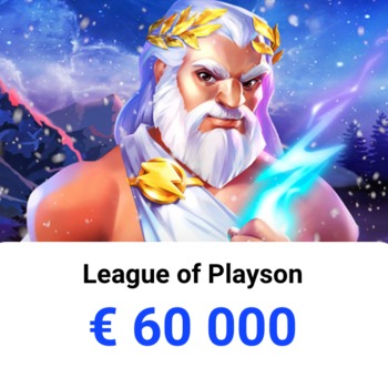 Pula 60 000€  w zmaganiach League of Playson w Slottica