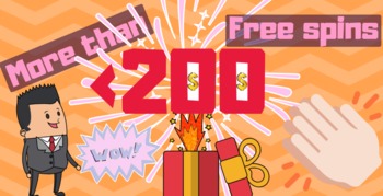Wygraj 200 free spinów do wykorzystania w ulubionych slotach w Dozenspins